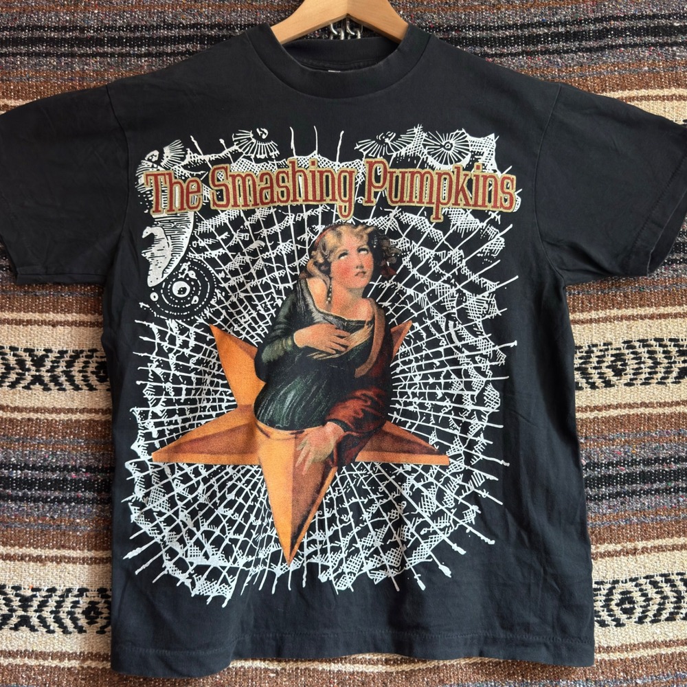 Smashing Pumpkins Mellon Collie  T-Shirt Large Black Graphic Tee